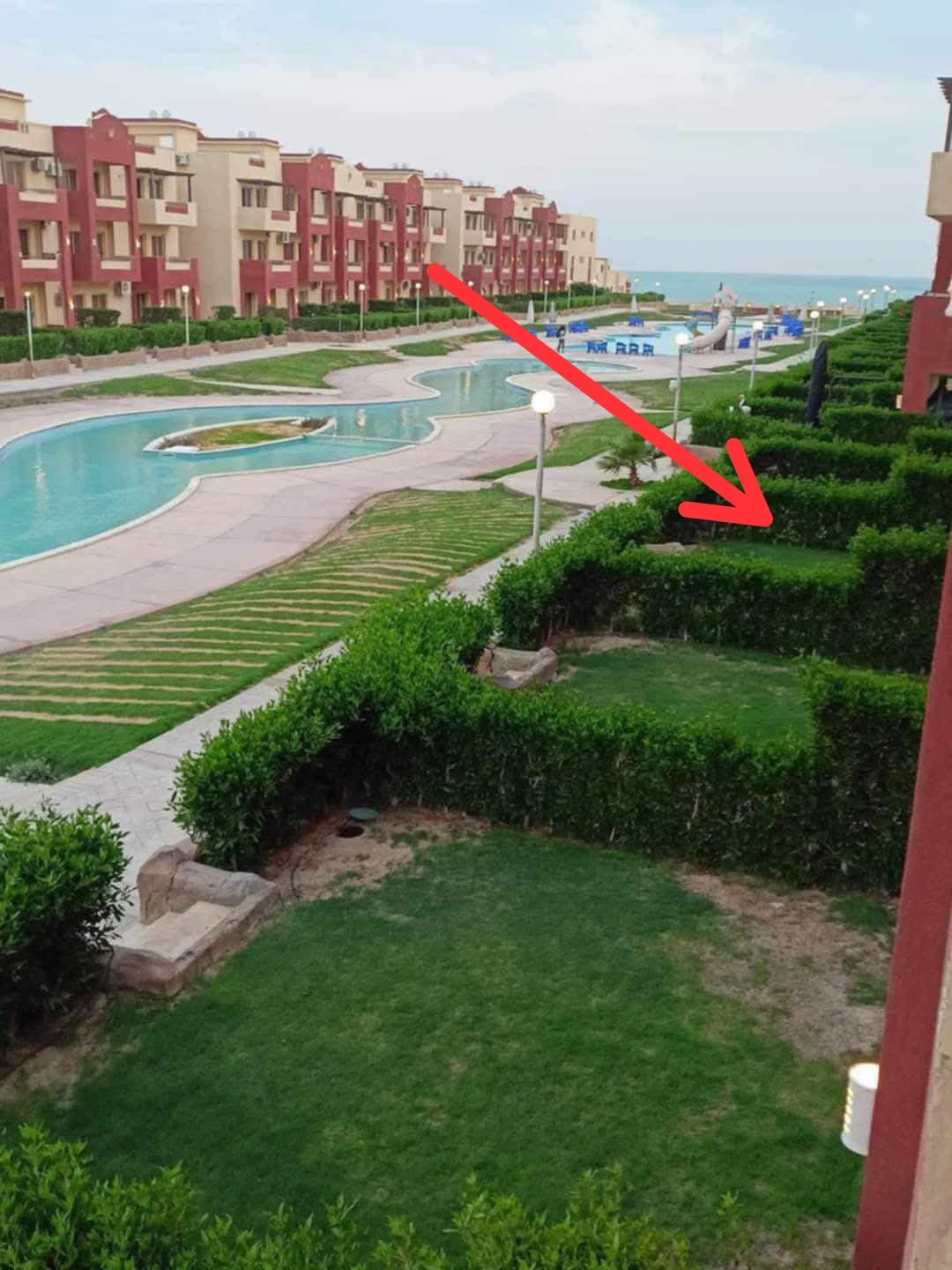 شالية استلام فوري ارضي بجاردن بالفرش في لاسيرينا-عقارات-تيطاوي